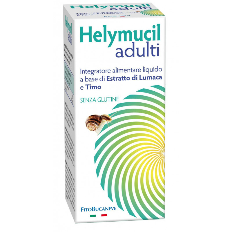 Helymucil adulti sciroppo bava di lumaca - benessere di naso e gola 150 ml
