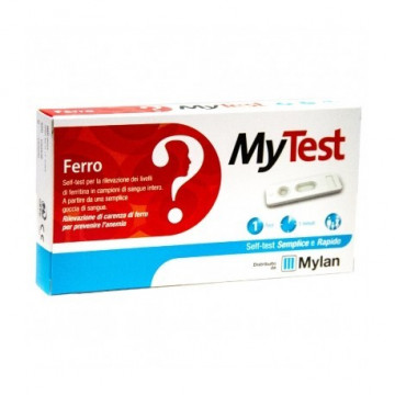 MYLAN MY TEST FERRO KIT MONOUSO RILEVAZIONE PROTEINA FERRITINA 1 TEST