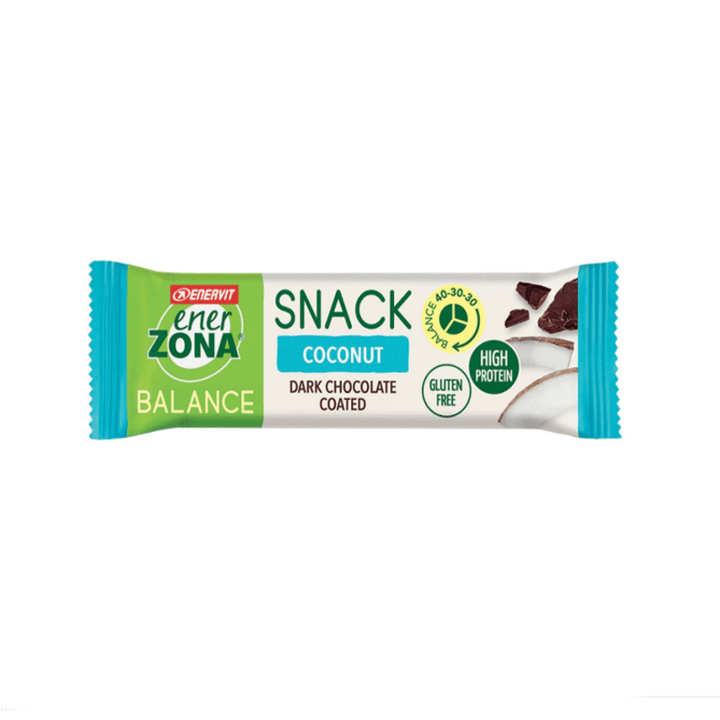 ENERZONA SNACK 40-30-30 COCONUT 33 GRAMMI ENERZONA SNACK 40-30-30 COCONUT 33 GRAMMI