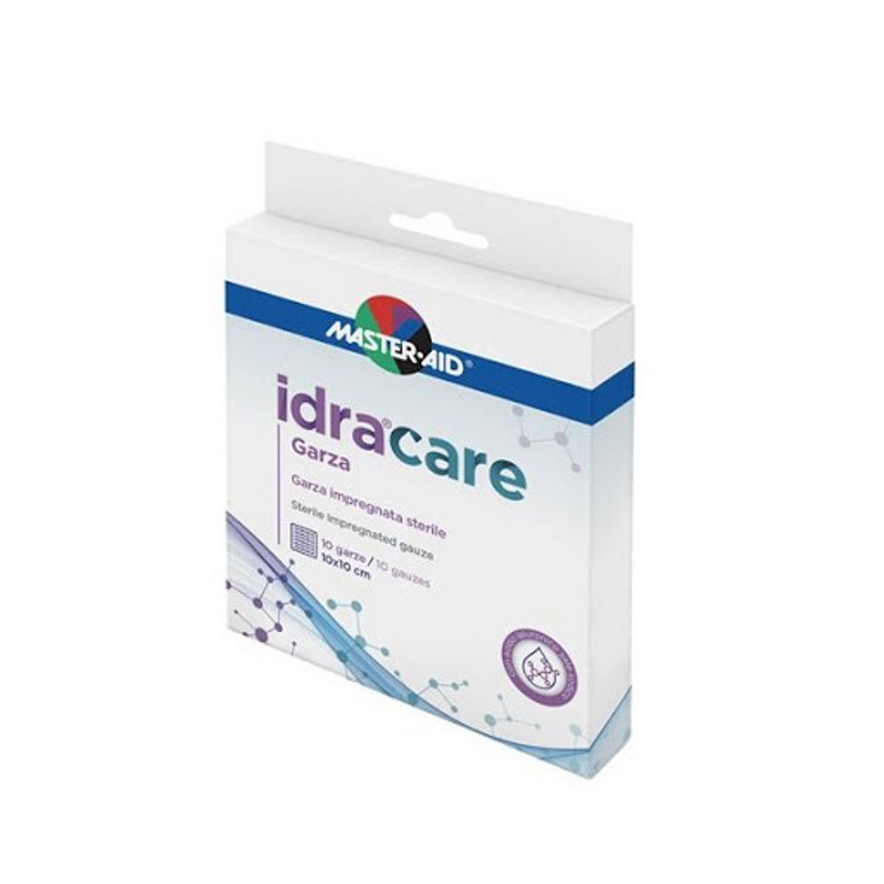 M-AID IDRACARE GARZA IMPREGNATA 10X10 CM 10 PEZZI M-AID IDRACARE GARZA IMPREGNATA 10X10 CM 10 PEZZI