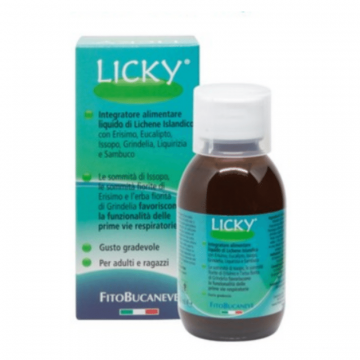 LICKY ADULTI SCIROPPO INTEGRATORE MUCOLITICO ADULTI 150 ML