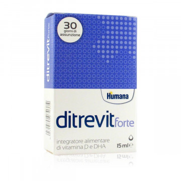 DITREVIT FORTE INTEGRATORE VITAMINA D E DHA FLACONE 15 ML 