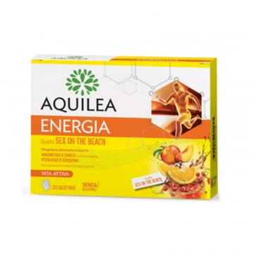 AQUILEA ENERGIA SEX ON THE BEACH 20 BUSTINE - INTEGRATORE ENERGIZZANTE