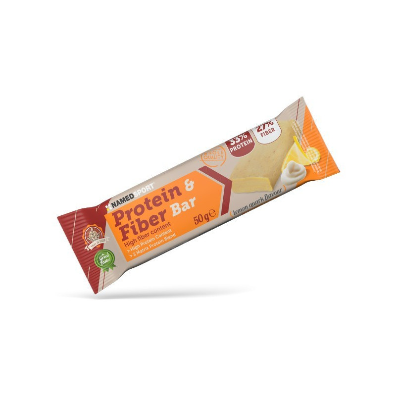NAMED SPORT PROTEIN&FIBER BAR LEMON QUARK 50 GRAMMI NAMED SPORT PROTEIN&FIBER BAR LEMON QUARK 50 GRAMMI