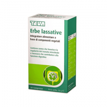 TEVA ERBE LASSATIVE REGOLATORE INTESTINALE 60 COMPRESSE