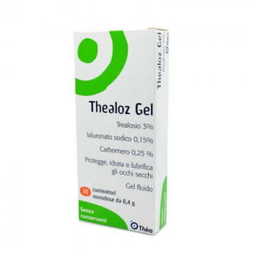 THEALOZ GEL OFTALMICO PER OCCHI SECCHI 30 FLACONCINI 0,4 GRAMMI