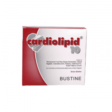 CARDIOLIPID 10 INTEGRATORE PER IL COLESTEROLO 20 BUSTINE