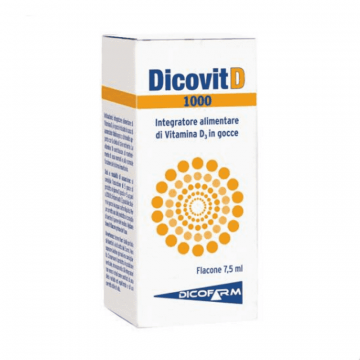 DICOVIT D GOCCE INTEGRATORE PER OSSA E DIFESE IMMUNITARIE 7,5 ML