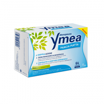 YMEA PANCIA PIATTA INTEGRATORE MENOPAUSA 64 CAPSULE