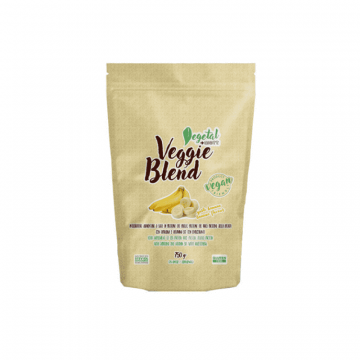 VEGGIE BLEND SKU BANANA INTEGRATORE PROTEINE 750 GRAMMI