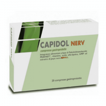 CAPIDOL NERV 20 COMPRESSE GASTROPROTETTE