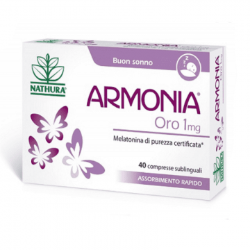 ARMONIA ORO INTEGRATORE SONNO 1 MG 40 COMPRESSE