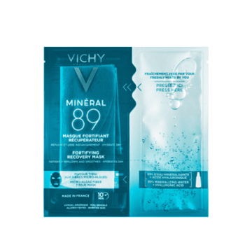 VICHY MINERAL 89 TISSUE MASCHERA FORTIFICANTE E RIPARATRICE 29 GRAMMI