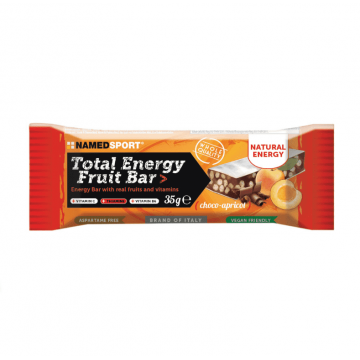 NAMED TOTAL ENERGY FRUIT BAR CHOCO APRICOT 35 GRAMMI