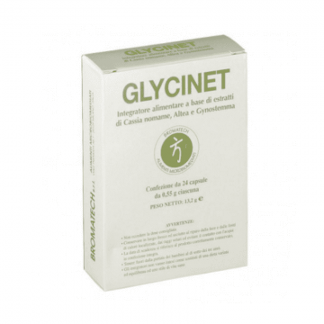 GLYCINET INTEGRATORE CONTROLLO DEL PESO 24 CAPSULE