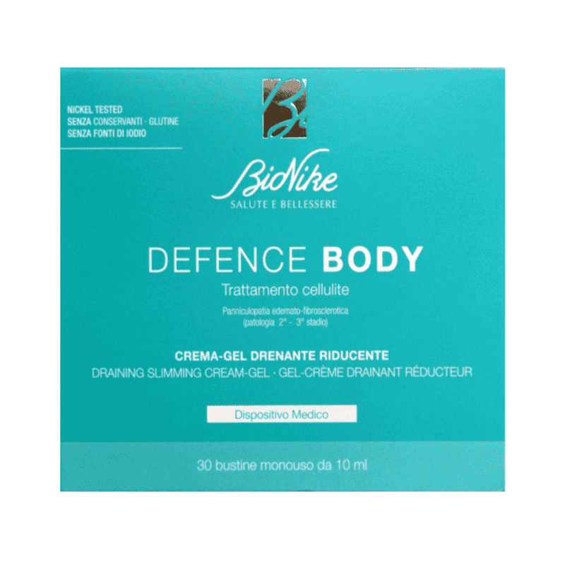 BIONIKE DEFENCE BODY TRATTAMENTO CELLULITE CREMA GEL 30 BUSTINE BIONIKE DEFENCE BODY TRATTAMENTO CELLULITE CREMA GEL 30 BUSTINE