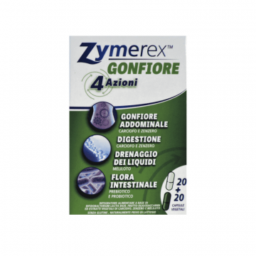 ZYMEREX GONFIORE INTEGRATORE DIGESTIONE 40 CAPSULE