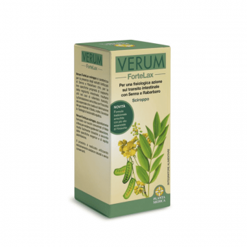 PLANTA MEDICA VERUM FORTELAX SCIROPPO INTEGRATORE TRANSITO INTESTINALE 126 GRAMMI