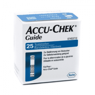 ACCU-CHEK GUIDE 25 STRISCE REATTIVE