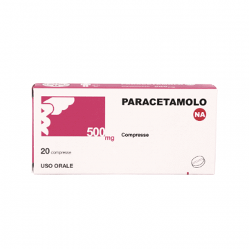 NOVIA ARGENTA PARACETAMOLO NA 20 COMPRESSE 500 MG