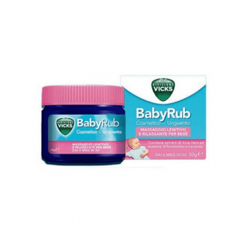 VICKS BABYRUB UNGUENTO LENITIVO 50 GRAMMI