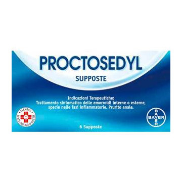 PROCTOSEDYL 6SUPPOSTE