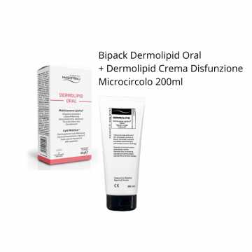 PROMO DERMOLIPID - DERMOLIPID ORAL CONTROLLO PESO + DERMOLIPID CREMA DISFUNZIONE MICROCIRCOLO