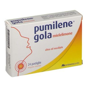 PUMILENE GOLA GUSTO MIELE E LIMONE 24 PASTIGLIE