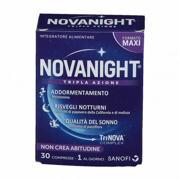 SANOFI NOVANIGHT INTEGRATORE PER IL SONNO 30 COMPRESSE