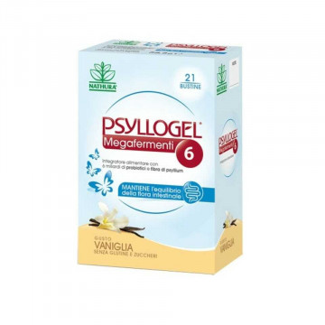 PSYLLOGEL MEGAFERMENTI 6 INTEGRATORE FERMENTI 21 BUSTINE