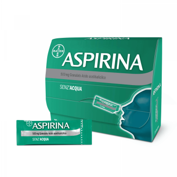 ASPIRINA GRANULATO 500 MG ACIDO ACETILSALICILICO  20 BUSTINE