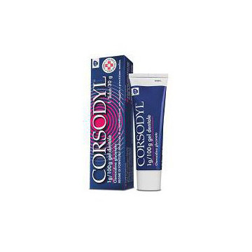 CORSODYL 1G/100G GEL DENTALE DISINFETTANTE ANTI PLACCA 30 GRAMMI