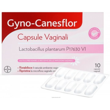 Gynocanesflor 10cps vaginali
