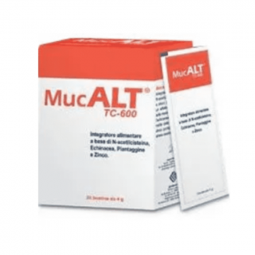 Mucalt tc-600 20 bustine 4g