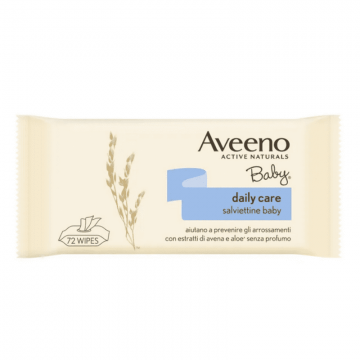 Aveeno baby salviettine 72...