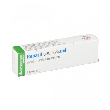 Reparil gel cm1%+5% dolori...