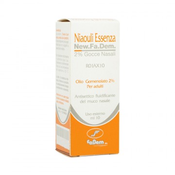 Niaouli essenza 2% gtt 10ml