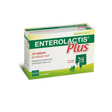 ENTEROLACTIS PLUS POLV10BUST