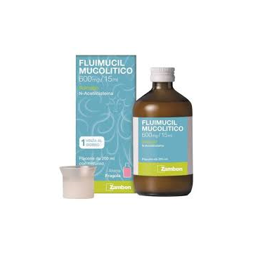 FLUIMUCIL MUCOL*SCIR600MG/15ML