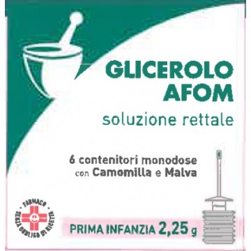 Glicerolo afom 6cont 2,25g