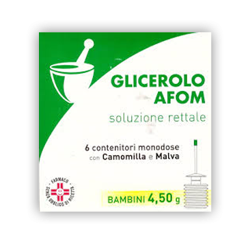 Glicerolo afom bb 6cont 4,5g