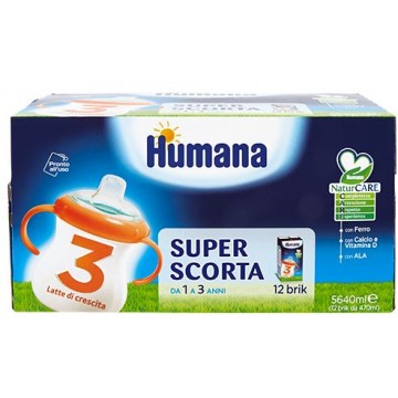 Humana 3 juniordrink12x470ml