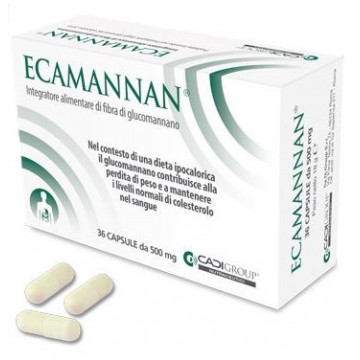 ECAMANNAN INTEGRATORE PERDITA PESO E CONTROLLO COLESTEROLO 36 CAPSULE