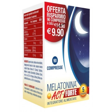 Melatonina act1mg+5complft90