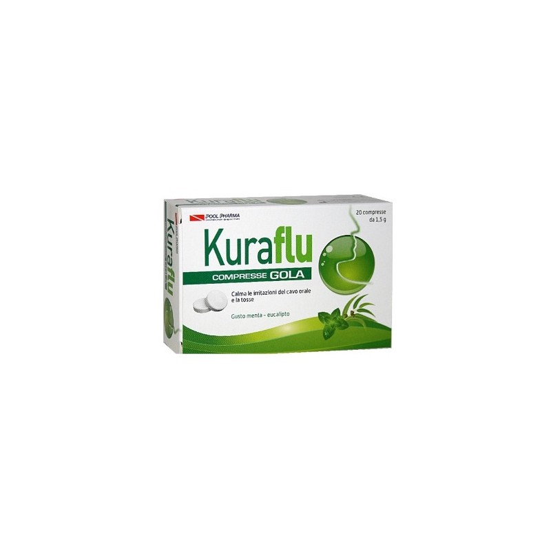 Kuraflu gola eucalipto 20cpr Kuraflu gola eucalipto 20cpr