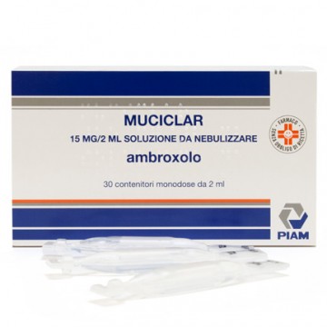 Muciclar nebul 30fl 15mg 2ml