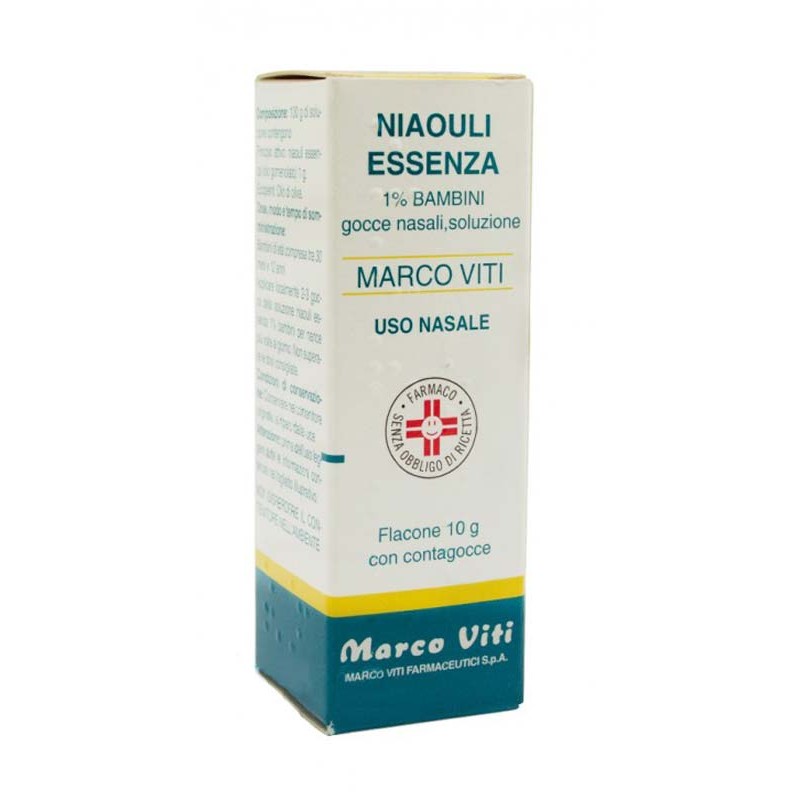 Niaouli essenza mv 1% gtt10g Niaouli essenza mv 1% gtt10g