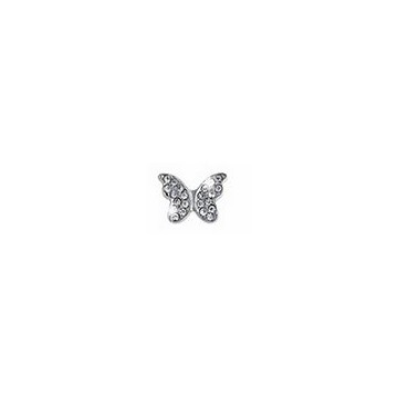 BJT979 BUTTERFLY CRYSTALS 10MM