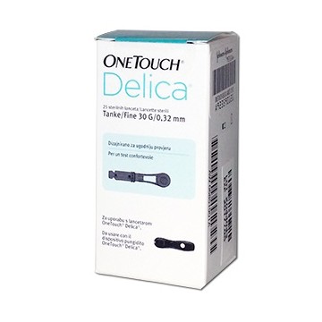 Onetouch delica lancette25pz