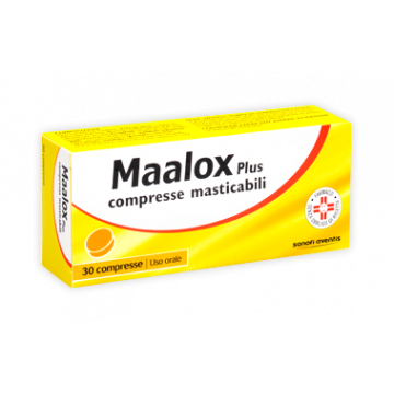 MAALOX PLUS 30CPR MAST